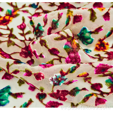 tela de estampado floral para vestido 2021 2022 tela estampado animal de terciopelo
